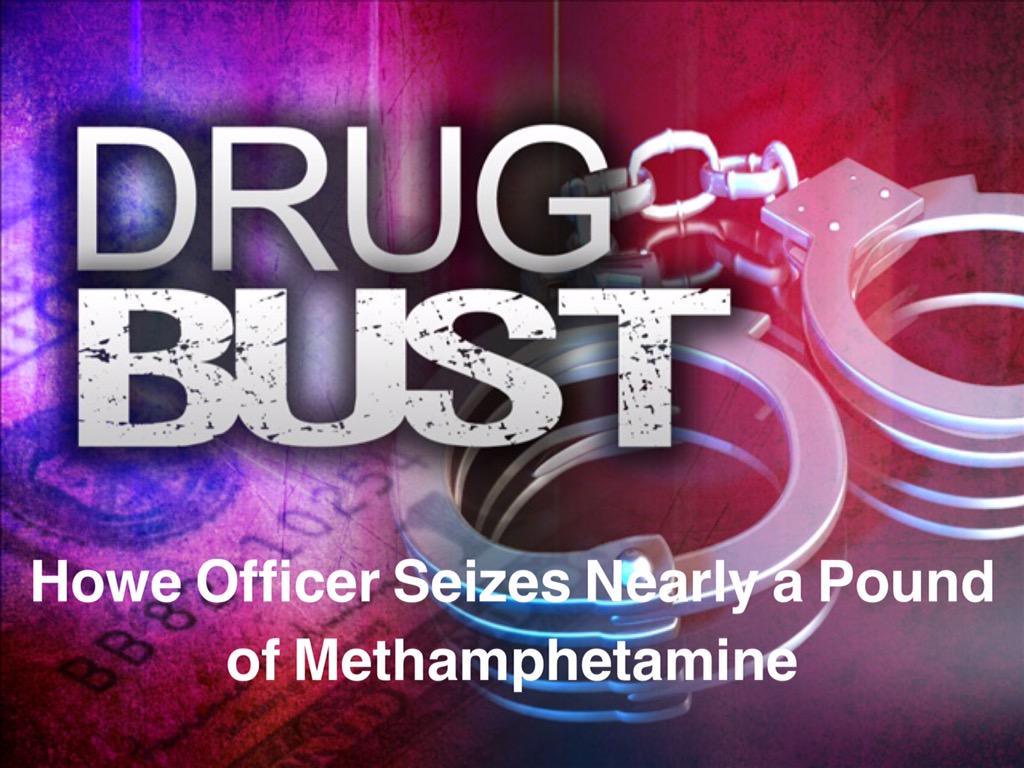 HowePolice's tweet image. Sep 21 - Ofcr Clark arrested 32 yo Willow Park woman for poss nearly Lb of Meth on Hwy 75. Bells canine assisted