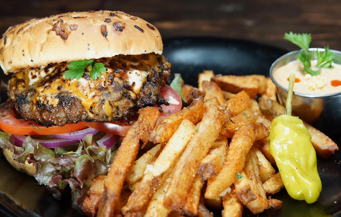 It's <a href="/JimmyBurgers/">Jimmy Burgers</a> in the kitchen tonite. Great with a <a href="/512brewing/">(512) Brewing</a>​ Double IPA or a @LonePint Yellow Rose. Get some!