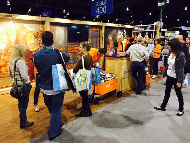 Petcurean's tweet image. We're having a tonne of fun at #PIJAC, thanks to everyone who stopped by our booth!