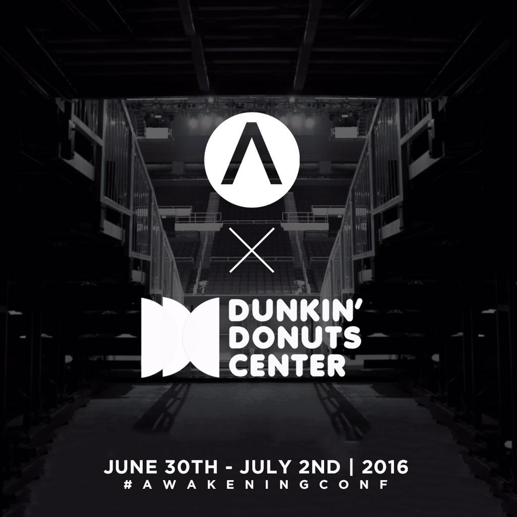 awakeningcon's tweet photo. Awakening Conference is headed to the Dunkin' Donuts Center in Providence, Rhode Island! June 30- July 2, 2016 http://t.co/jIRiGqYdel