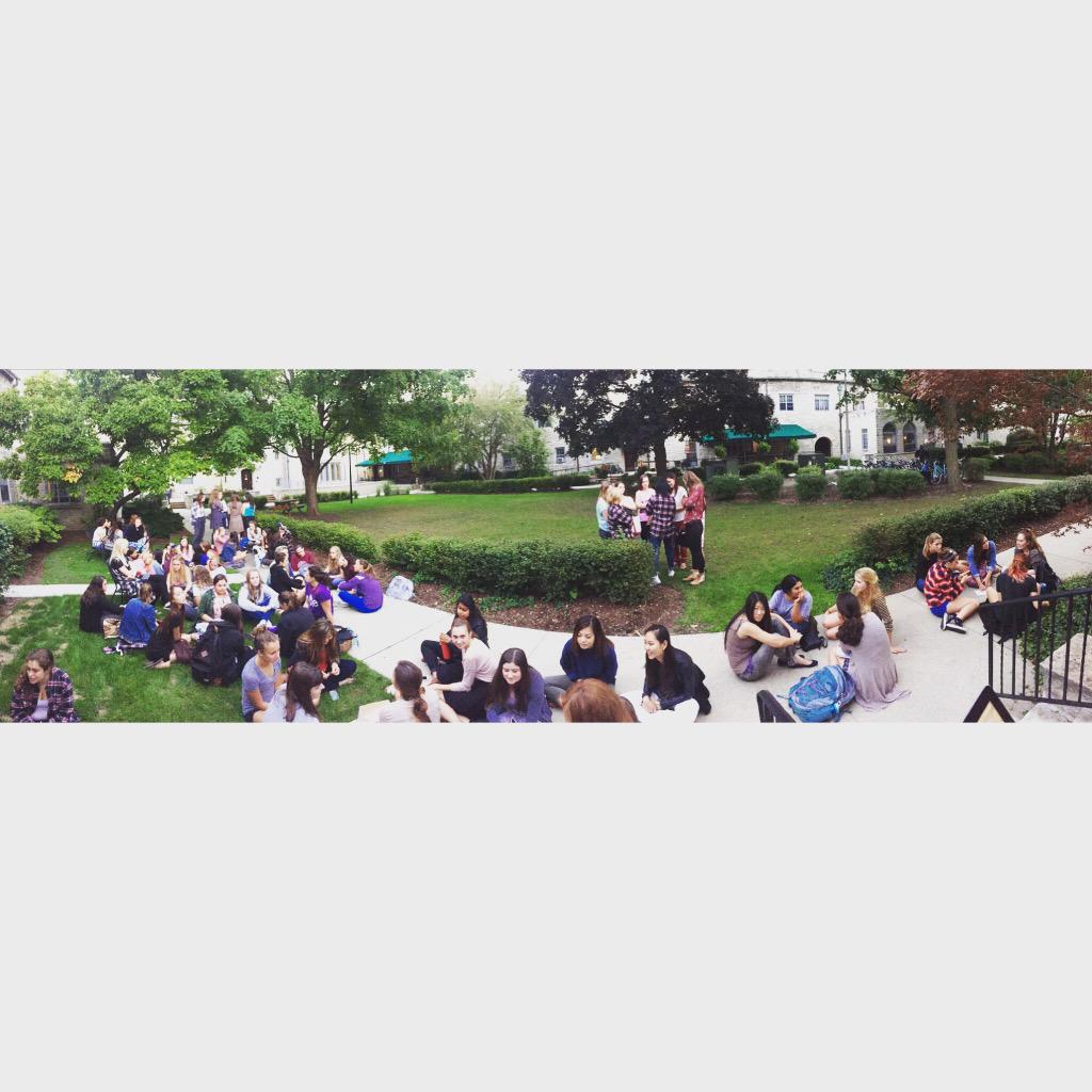 Happy first day of classes! We celebrated with outdoor trivia at chapter! #ZLAMondays