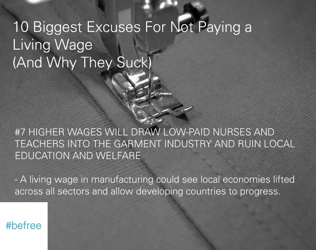 befreeus's tweet photo. All the benefits of cheap labor are siphoned off to profit top-level executives and shareholders. #ethicalfashion http://t.co/a0w6KFk8VE