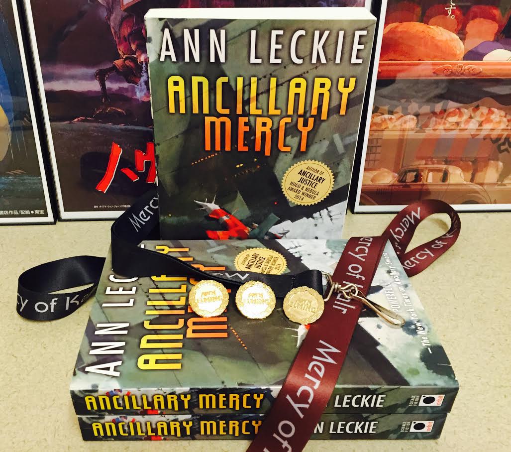 Have Mercy! FOLLOW&amp;RT by 9/28 for a chance to win <a href="/ann_leckie/">Ann Leckie ☕</a>'s ANCILLARY MERCY + swag! Terms bit.ly/1IvN78m
