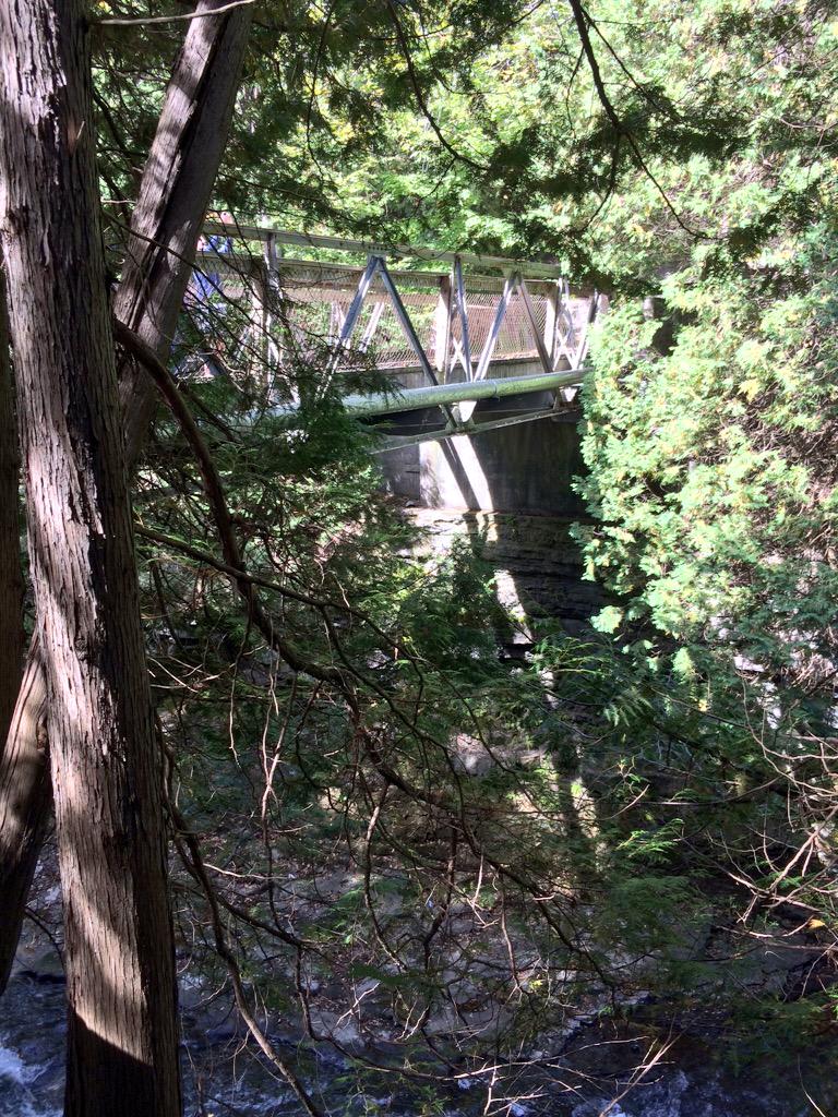 eloraguy's tweet photo. Enjoying the trails - Good weekend walk along the Elora Gorge. @ELORAGORGECA @grandriverca http://t.co/YK28d9GI6o