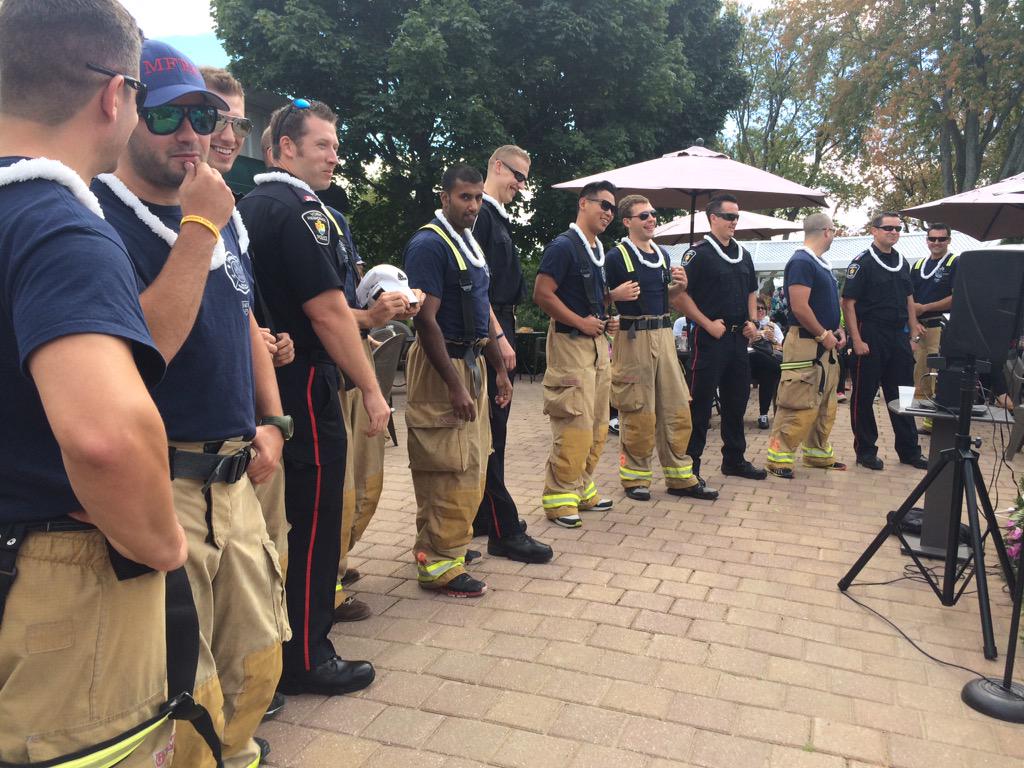 OakValleyHealth's tweet photo. Thank you to @MarkhamFire &amp; @YRP for supporting today's caddy auction at the MU-Ladies Golf Tournament http://t.co/UBbSqCKrJA