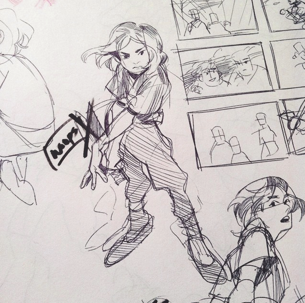Augh I'm having trouble drawing.  Motivation is incredibly low right now. 