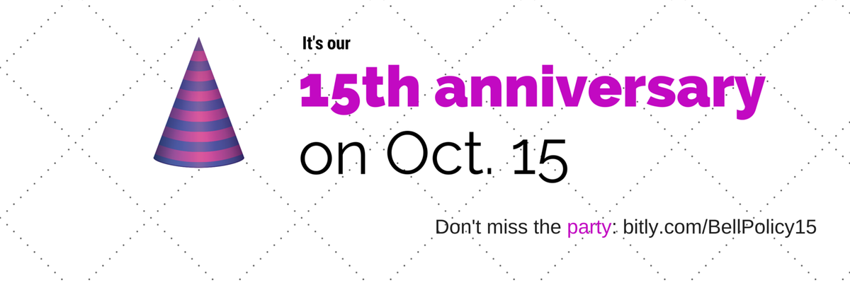 BellPolicy's tweet photo. We're celebrating 15 years of advocating for policies that help Coloradans. RSVP: http://t.co/YByuS8wtLK #Bell15 http://t.co/OZfdOuTwNg