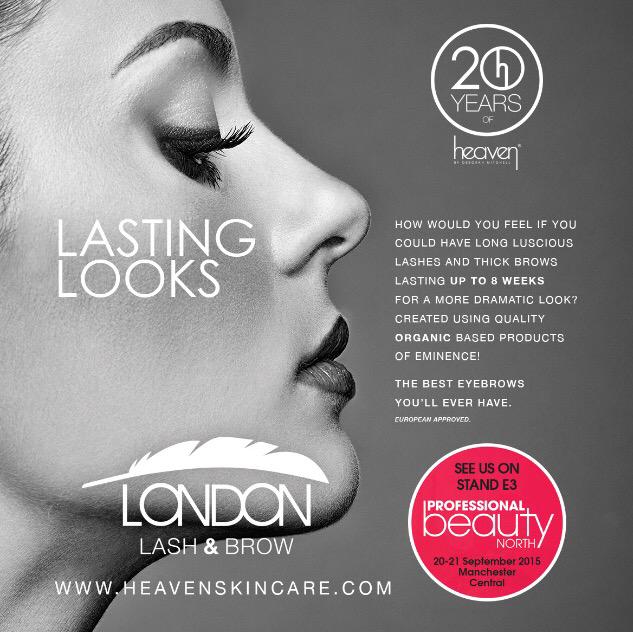 heavenskincare's tweet photo. I want to thank all my wonderful staff for their hard work at #PBnorth @LondonLashNBrow http://t.co/1n4cMm6ZwK