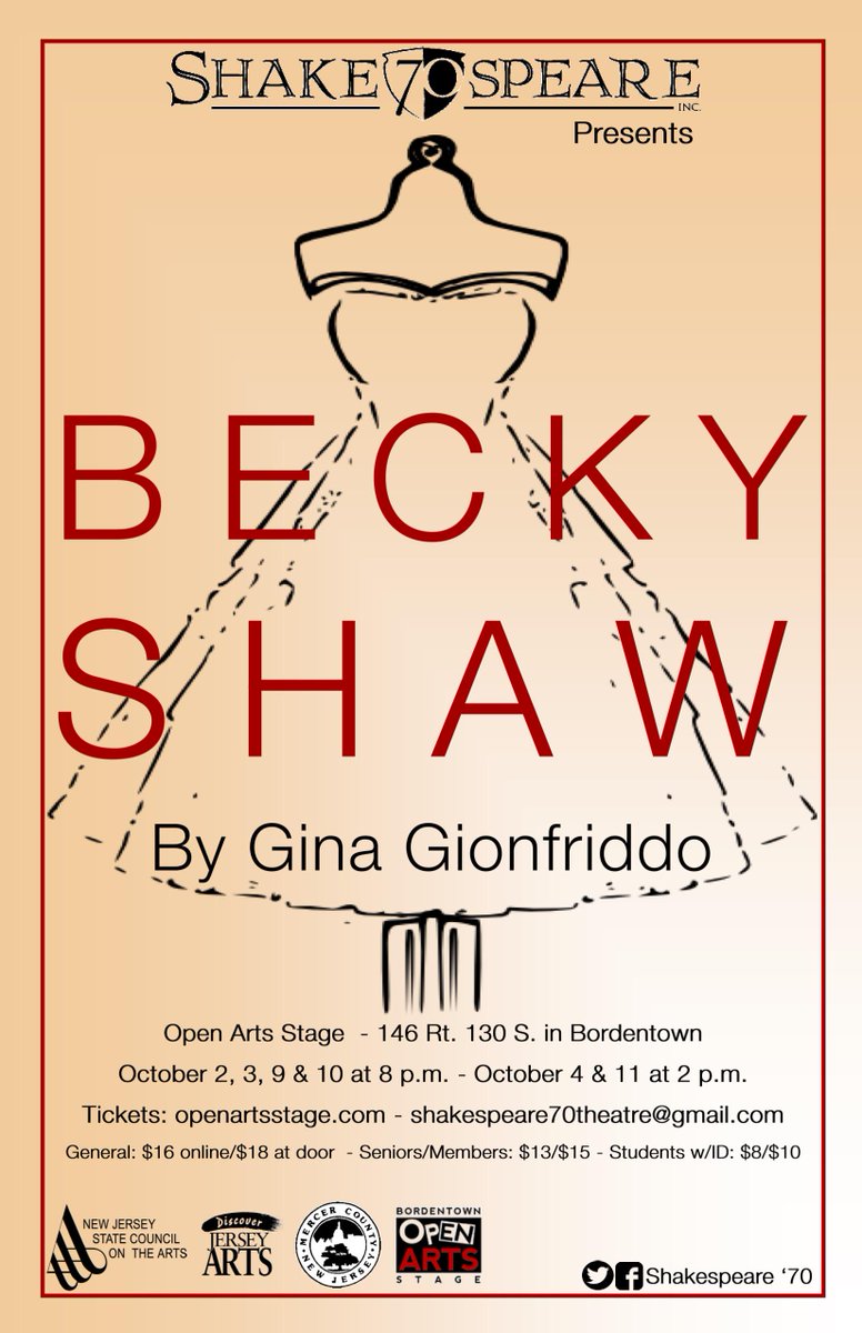 OpenArtsPAC's tweet photo. Buy tickets now for the @Shakespeare70's Becky Shaw at #OpenArtsStage Oct. 2-4 & Oct. 10-12 http://t.co/PPjcunPjfm http://t.co/py7bUym2ay