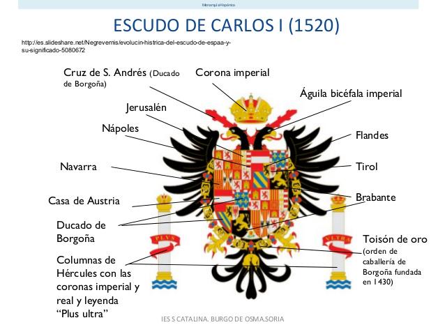 Escudo de Carlos I de España #CarlosReyEmperador #Carlos3