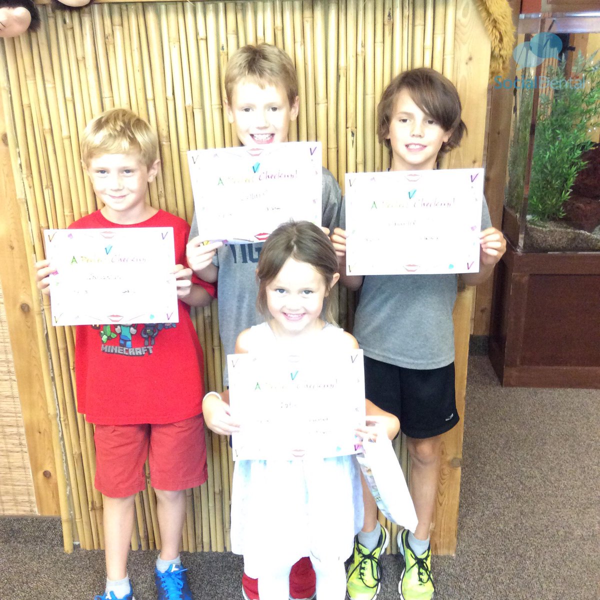 4 perfect check-ups for this family! Keep it up 😃