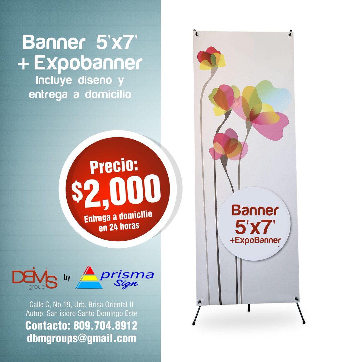 DBMGroup's tweet image. Banner + expobanner por sólo $2,000 pesos, diseño y entrega incluido en sólo 24 horas. Escribenos dbmgroups@gmail.com