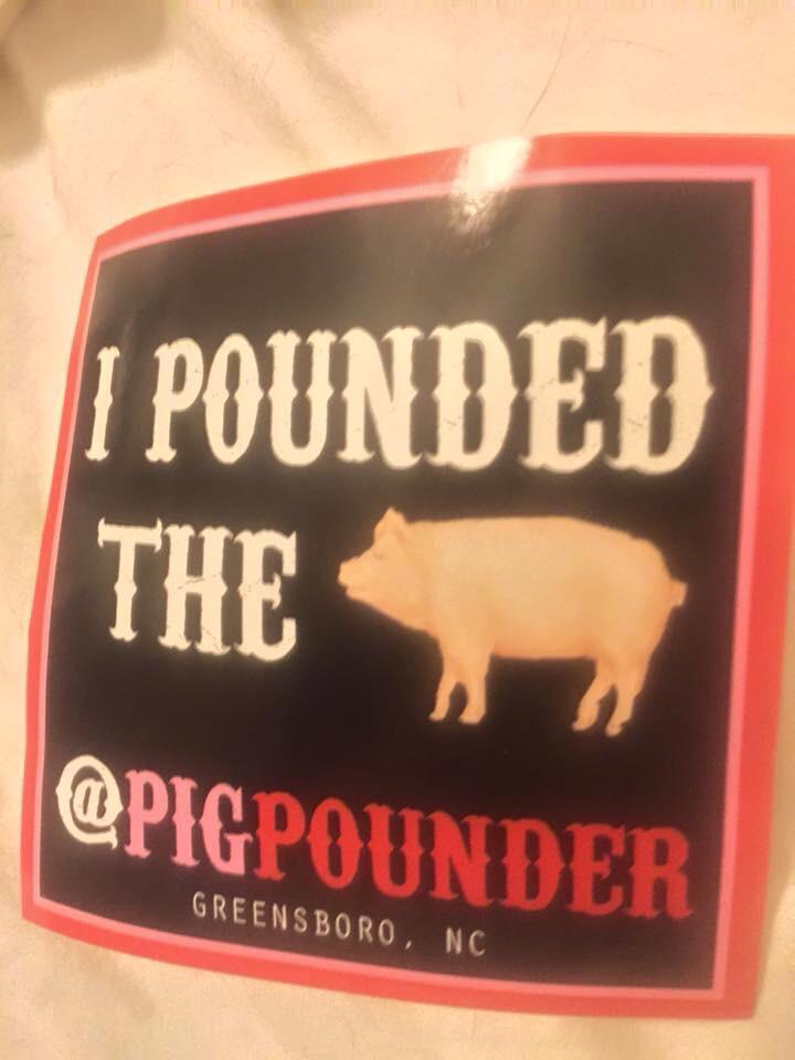 clemsonrebekah's tweet image. Saturday at @Brewgrass I sampled @PigPounder beer. Didn't realize it was @David_Cameron's favorite brew.