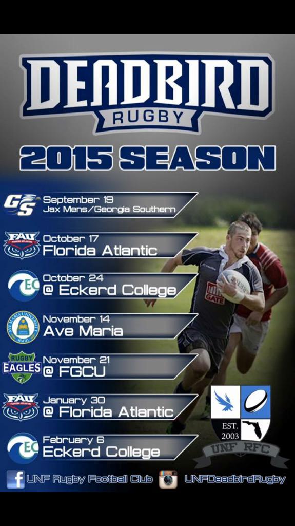 UNFDeadbirds's tweet photo. Here. It. Is. 2015-2016 Regular Season Schedule. The Deadbirds have big goals this season! Come out and support! http://t.co/jNpG7aTVQk