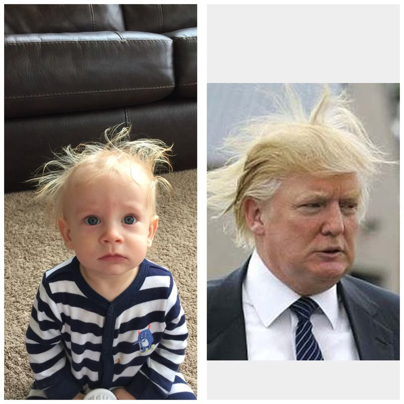 Look! It’s Tiny Trumps. ellen.tv/1MENFfh