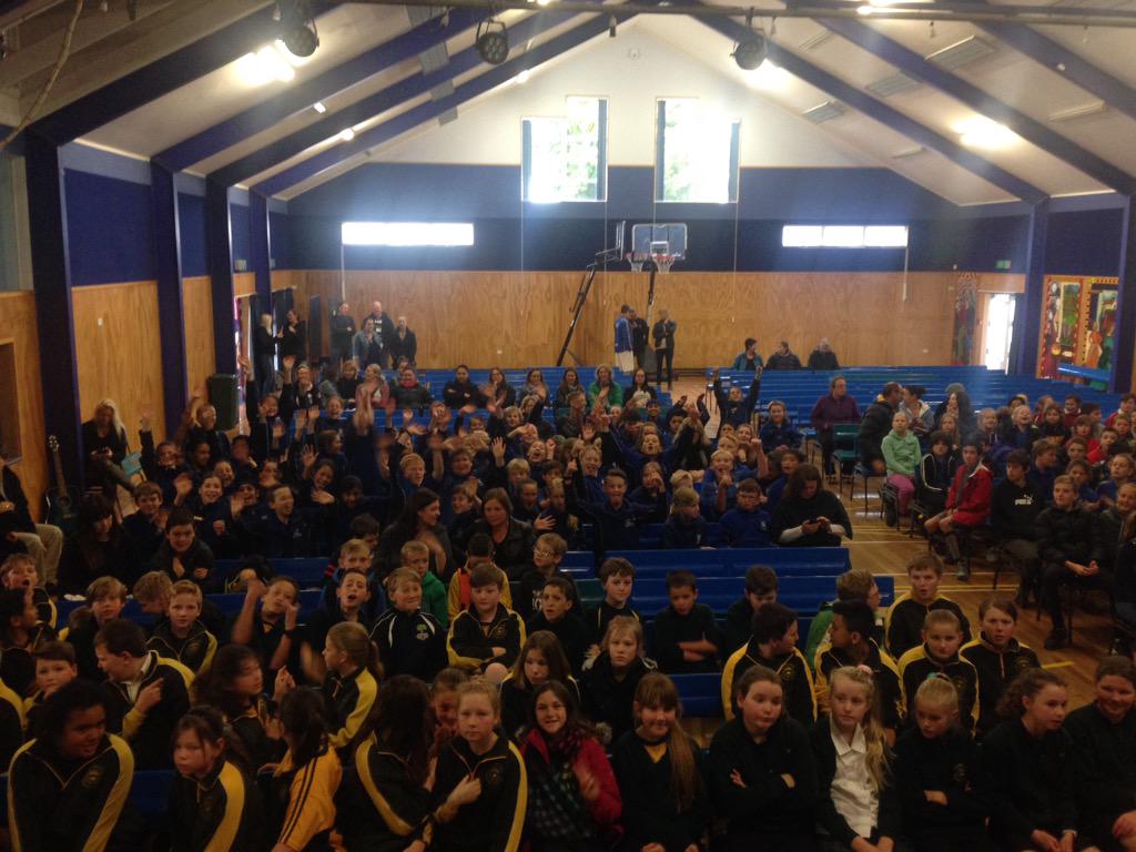 leamingtonsch's tweet photo. Leamington School Year 6 pupils on tour! Waiting for proceedings to get underway. #ExcitementBuilding http://t.co/pZbctwYxlx