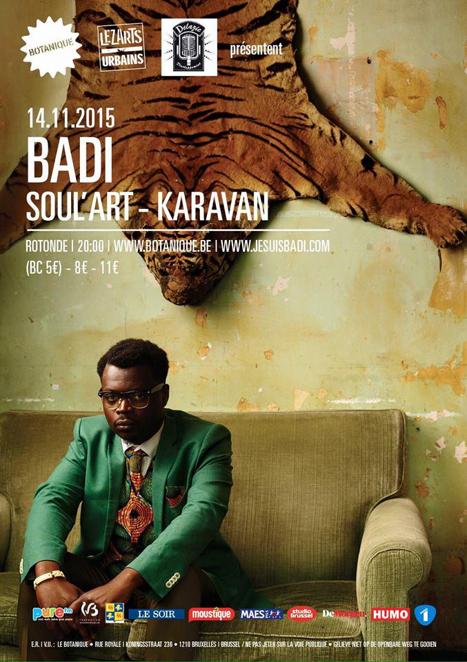 karavanbxl's tweet photo. Prochaine date : le 14 novembre au @Botanique en première partie de @jesuisbadi ! http://t.co/ZRAWVYpPdD
