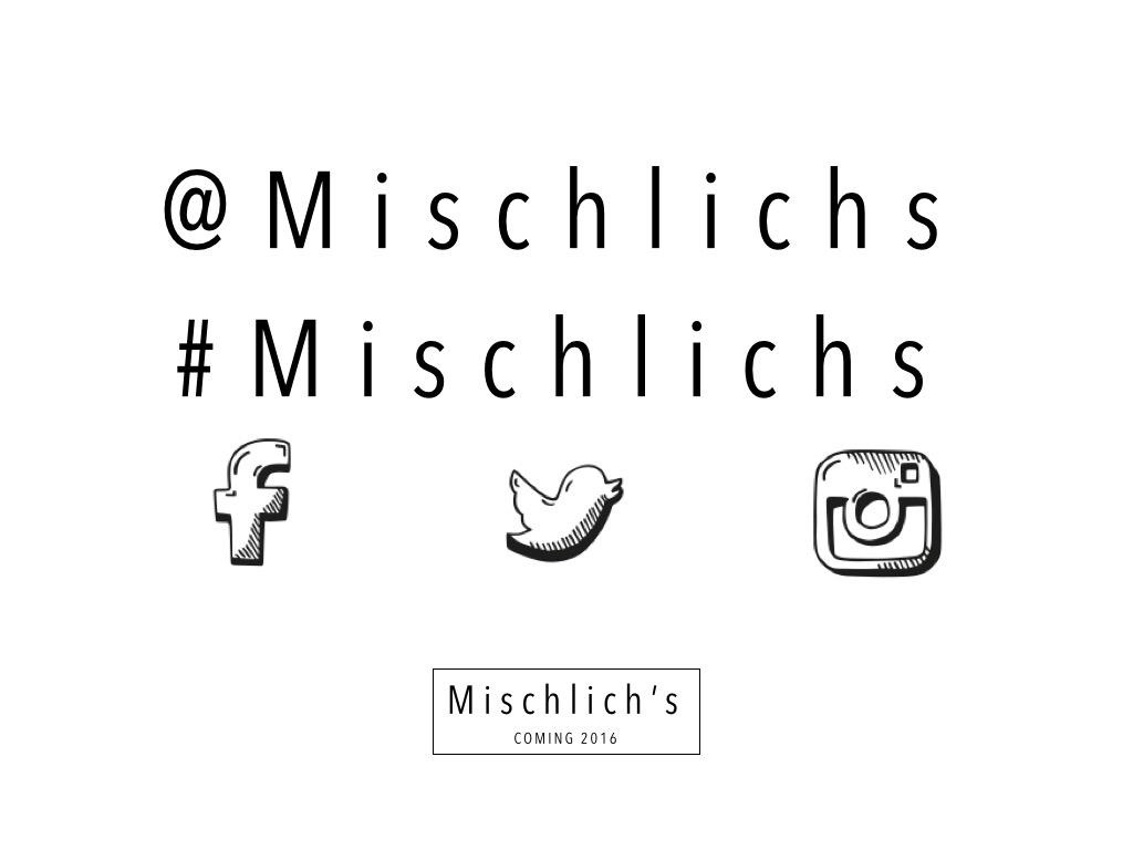 Mischlichs's tweet image. We are so excited to share our other social media accounts with you. #follow #mischlichs