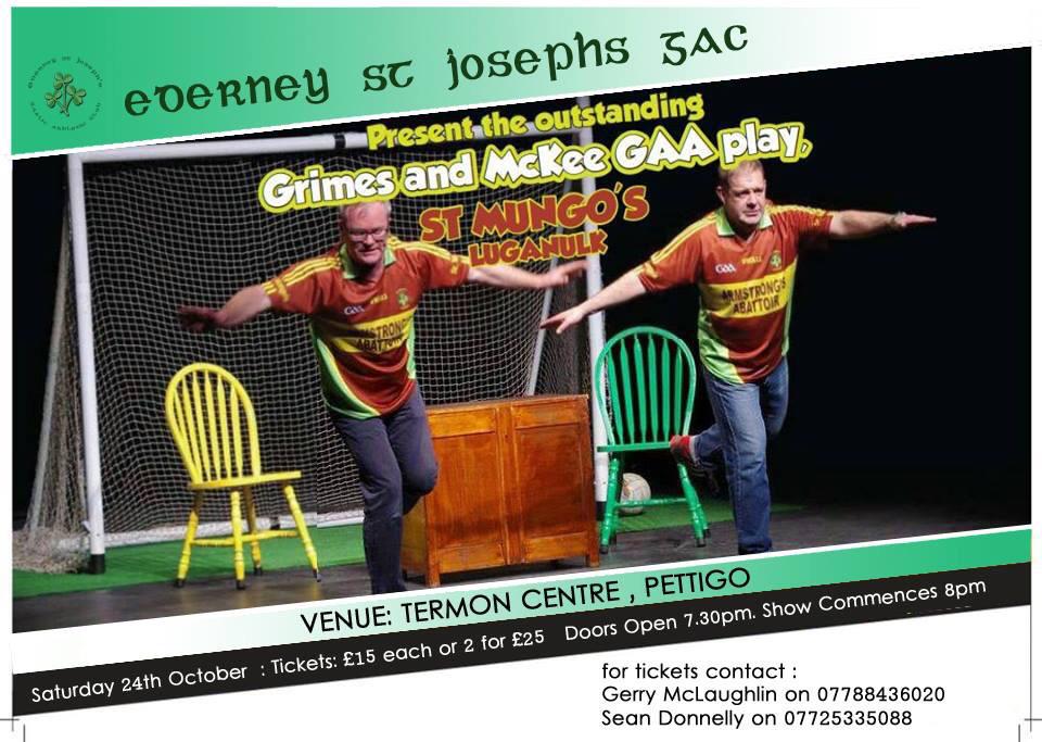 ederneygaa's tweet photo. Get your tickets now! @stmungosgaa @TermonComplex http://t.co/MRdCcFwuJj