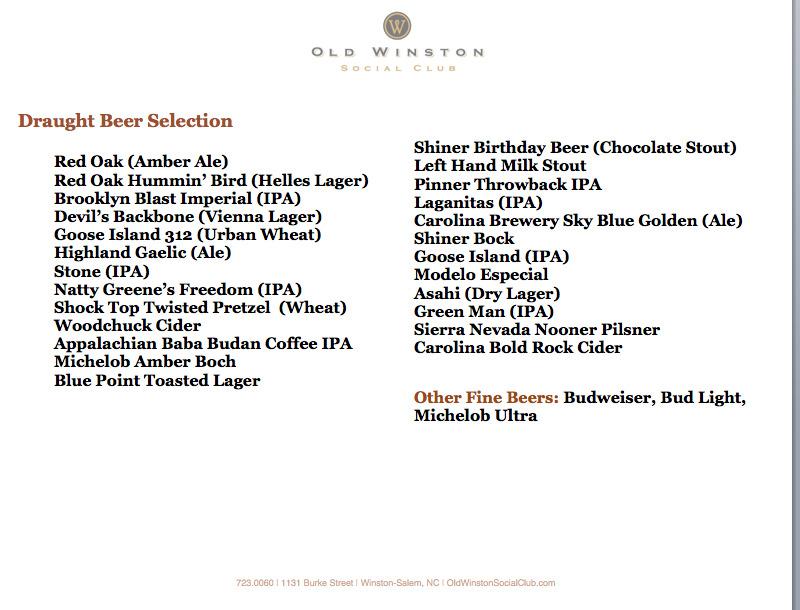 Welcome Fall! We've tapped a lot of new kegs. Join us for a Coffee IPA, Chocolate Stout, or Pretzel Wheat