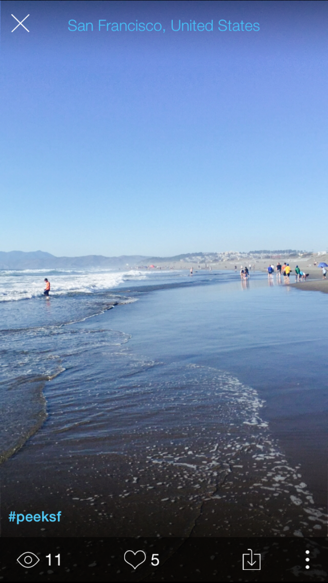 peekshareapp's tweet photo. Record highs in SF yesterday! Ocean Beach, @GoldenGatePark, @DoloresPark packed w/ people enjoying the sun! #PEEKSF http://t.co/PuwXVyZh7w