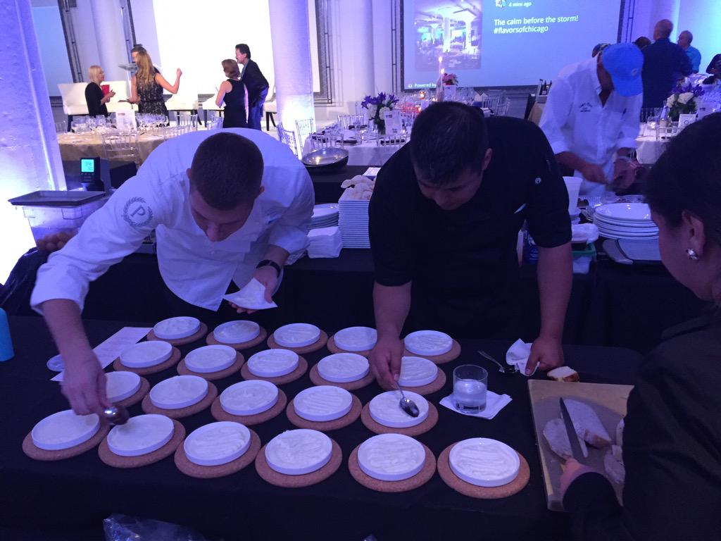 cbroyles's tweet photo. @LockwoodChicago hard at work in prep @ALFGreatLakes #flavorsofchicago http://t.co/2S1EI5guka