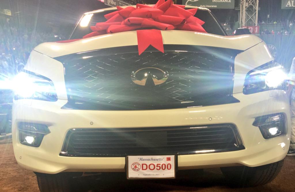 And of course it came with a #500rtiz worthy license plate!