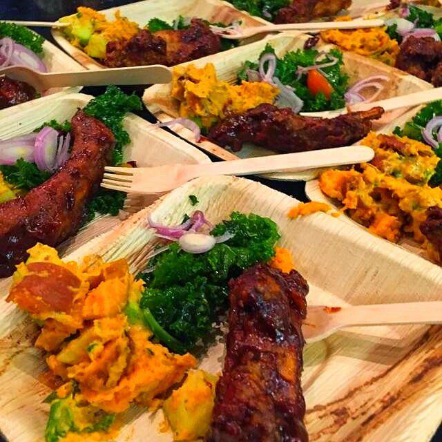 Mu_God_Tha_Chef's tweet photo. @thekitchenclash. Winner chef my tequila fried ribs, curry s.pot / kale berry salads http://t.co/hzX5esnVYY