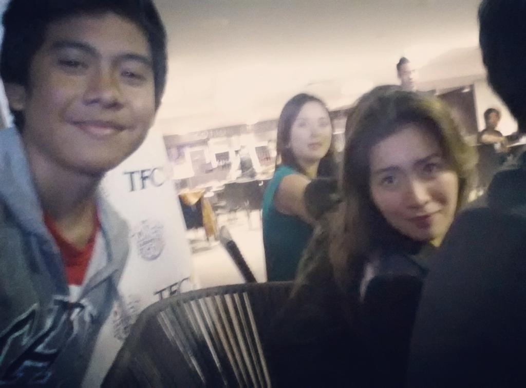 VjLeobert's tweet photo. With Ms Angeline Quinto super ganda talaga salamat sa pag bisita dito sa Sydney #OneKapamilyaGo http://t.co/Wxh8Pd5s4G