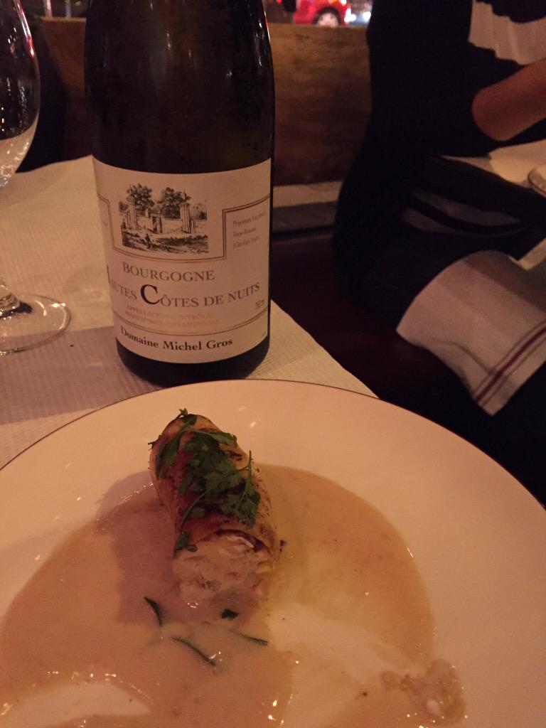 ali2529's tweet photo. Fabulous #dinner the other night @MonsieurBenj w seafood sausage &amp; #steakfrites. Just added @MonsieurBenj to #zeblist http://t.co/dcuXMuiPWG