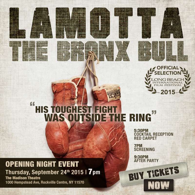 BronxBullFilm's tweet photo. @LBIFFNY kicks off this Thursday with the @BronxBullFilm! 
Purchase your tickets today!  https://t.co/vQBavSXZn4 http://t.co/3i2UX0suZ8