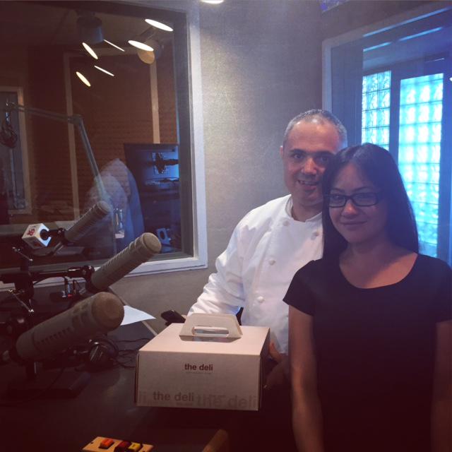 HyattGuam's tweet photo. Look! Chef Mirko and Anna talked #food &amp; #wines today with Patti at K57. #winefest2015 http://t.co/Pz0UYzOuYW http://t.co/0ekd8NhOvE