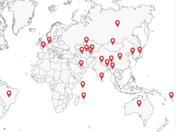 the_hindu's tweet photo. Here is an interactive map on @PMOIndia foreign trips http://t.co/p1QHtZSGyx http://t.co/Box2o1aVKT