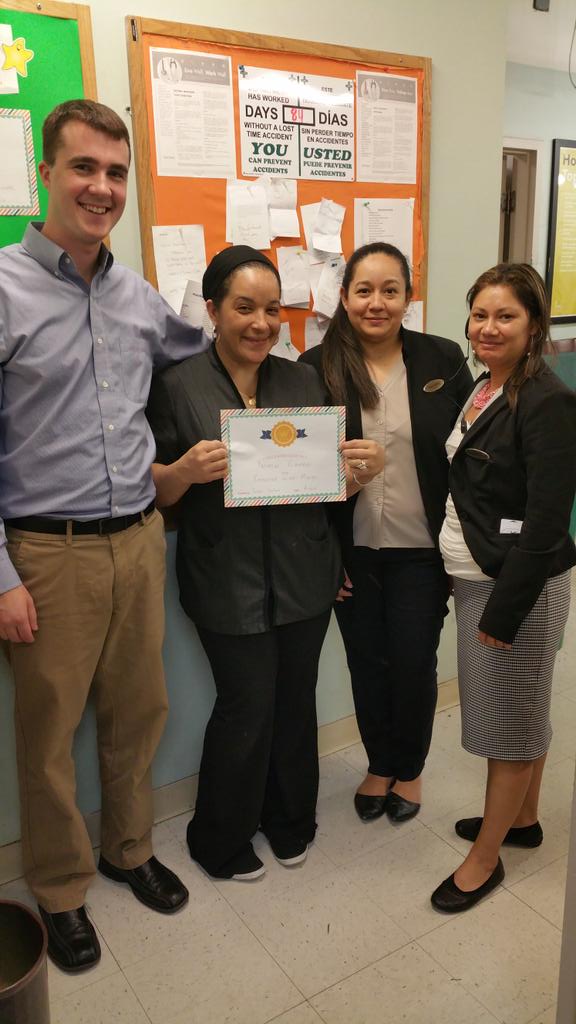 Harborside location employee of the month Yasmin Castro #greatjob