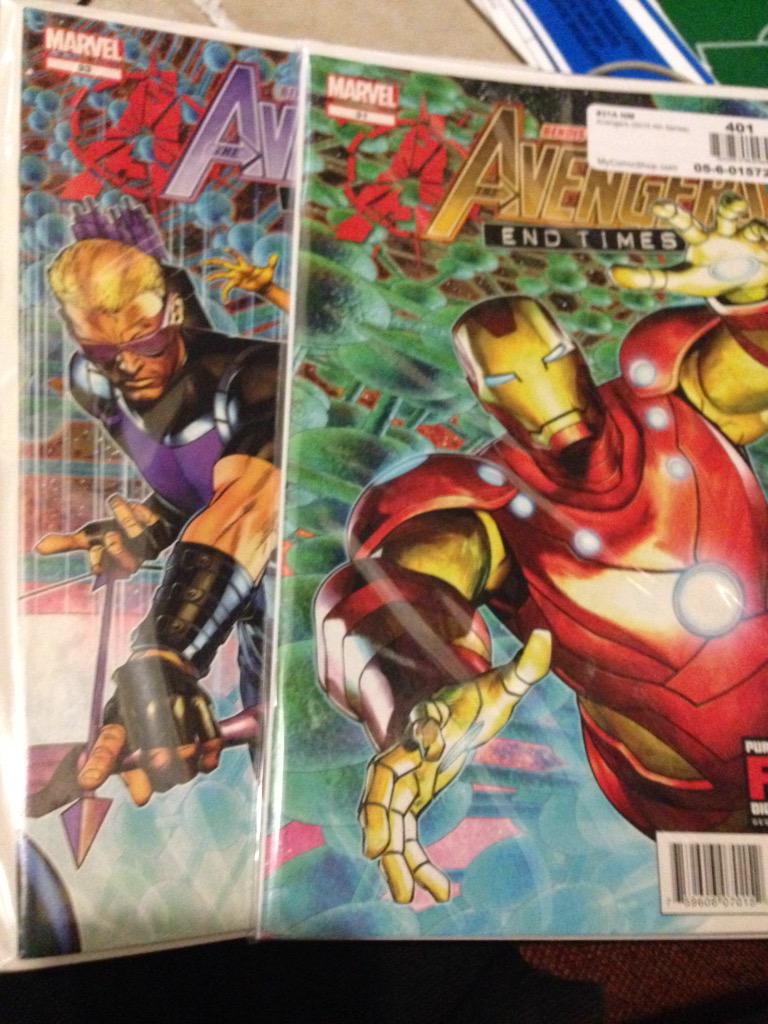 GiovanniB83's tweet image. #jonathanhickman #imfinity series #brainmichaelbendis #heroricage #avengers run &amp;amp; #kierongillen #uncannyxmen