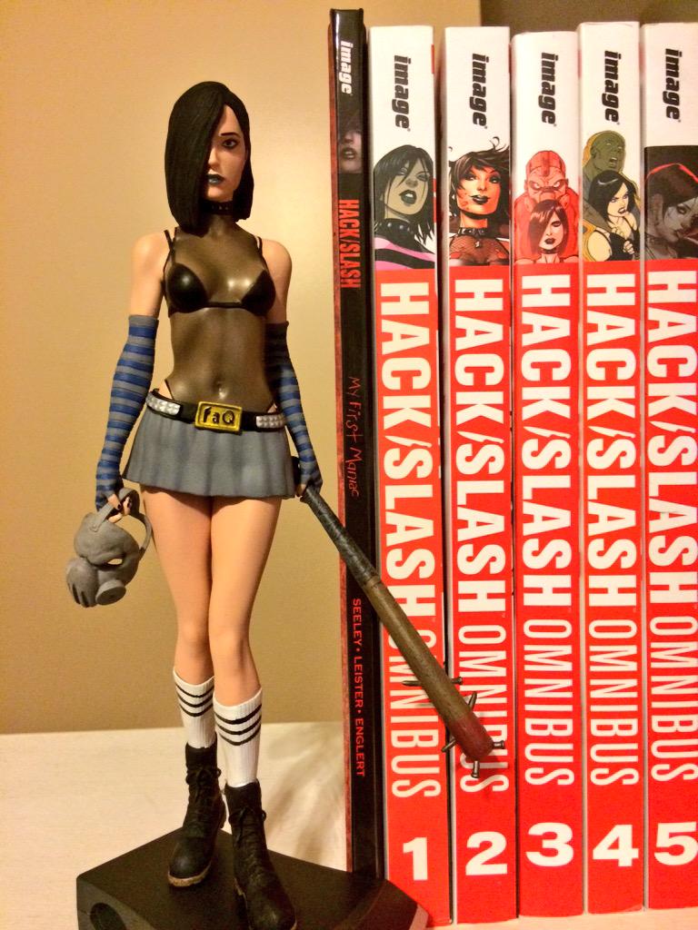 Was finally able to pick this beauty up this weekend! She looks amazing! @HackinTimSeeley #HackSlash #CassieHack