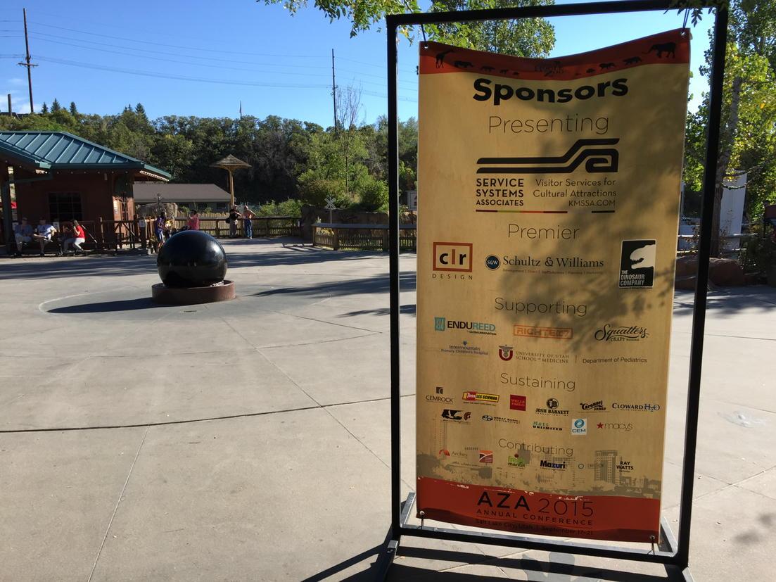 structuralds's tweet image. Proud to be a sponsor of Zoo Day @HogleZoo for the @AZAConf Hope everyone had a great day at the Zoo! #AZA2015