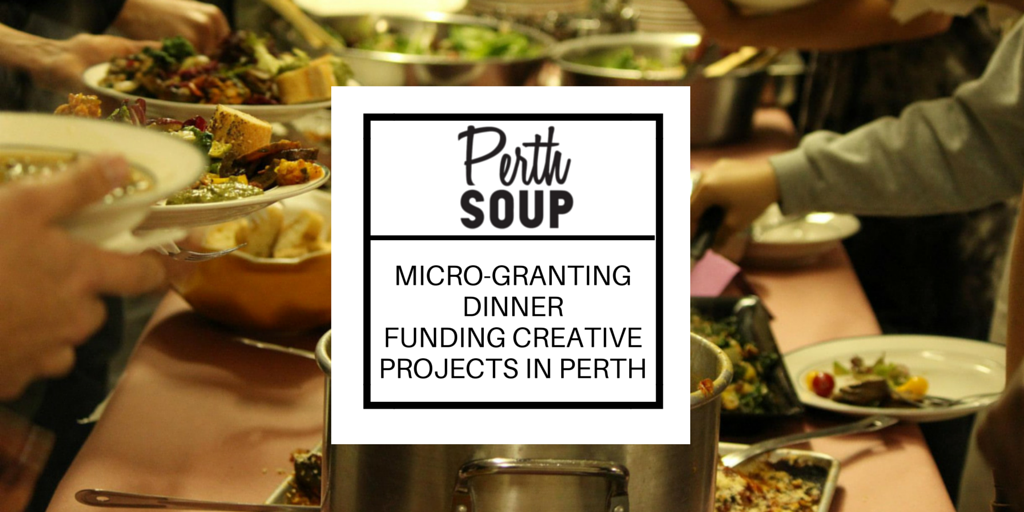 PerthSOUP's tweet image. Get in quick - this month @PerthSOUP is sure to be huge! Book now or miss out: ow.ly/Sv93W #Perth