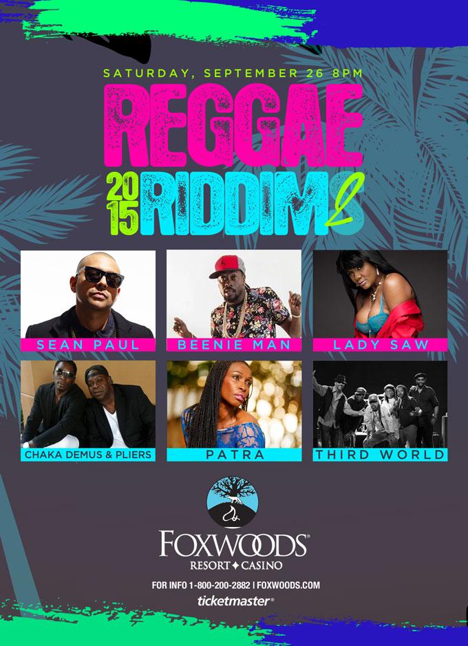 NEHH_PromoTeam's tweet photo. CT/Event - Reggae Riddims 2 FT SEAN PAUL,BEENIE MAN, LADY SAW, CHAKA DEMUS &amp; PLIERS &amp; PATRA  https://t.co/cb1Hd0zxUf http://t.co/08wFVARs4w