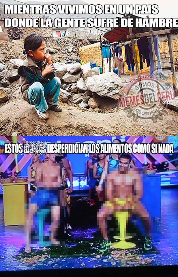 ELRATINGMANDA's tweet photo. RT... si no estás de acuerdo con este juego que desperdicia un alimento http://t.co/ETJhgW76BS