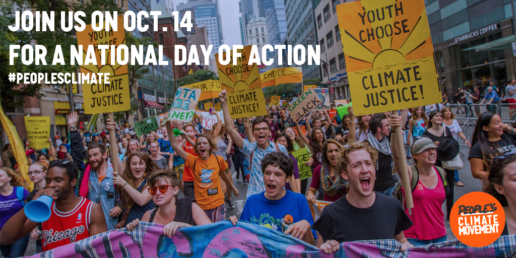 ClimateReality's tweet image. “To change everything, we need everyone, everywhere” #PeoplesClimate peoplesclimate.org