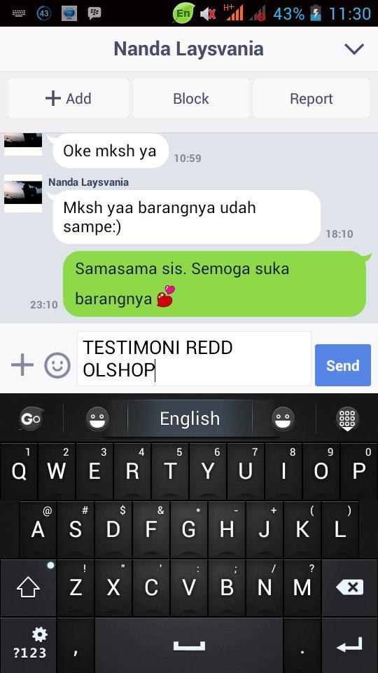 redd_olshop's tweet photo. Testimoni selfie wide pack. Thanks sis Nanda<3 #reddtesti http://t.co/EY9KhWHjMi