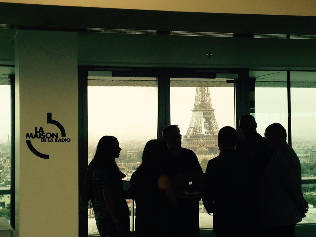 Marvcatmedia's tweet photo. At the conference committee for #RDE16 @radiofrance @Paris http://t.co/FfSAqJwbYf
