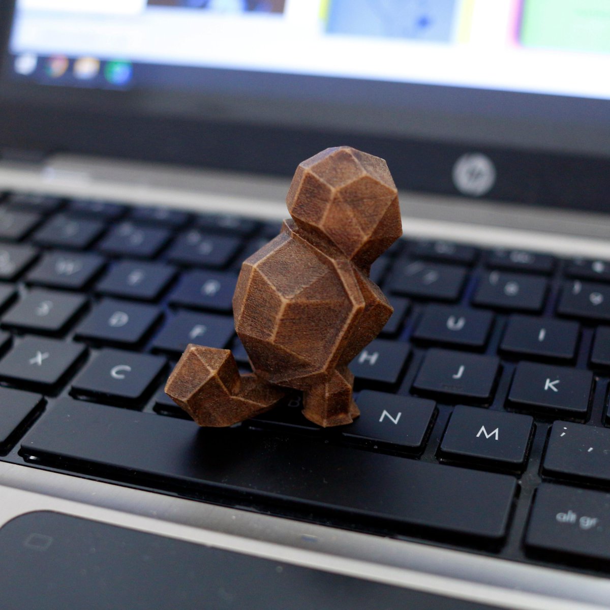 flowalistik's tweet photo. Definitely, my favourite @ColorFabb filament is Woodfill. It's really easy to get a great result! Wooden Squirtle! http://t.co/GvzvzhOJhH