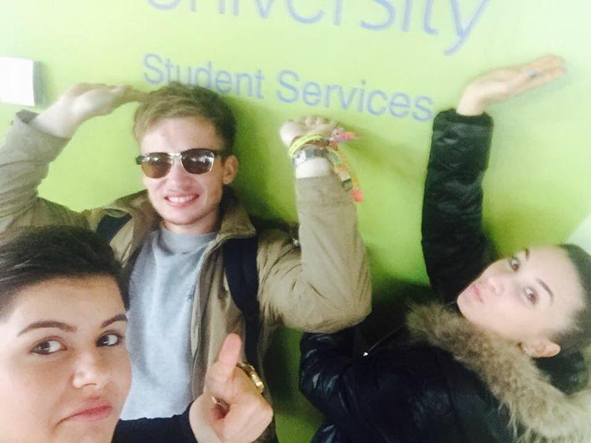 Twatterclat's tweet photo. Student services #cumediapro http://t.co/nT31ncexkz