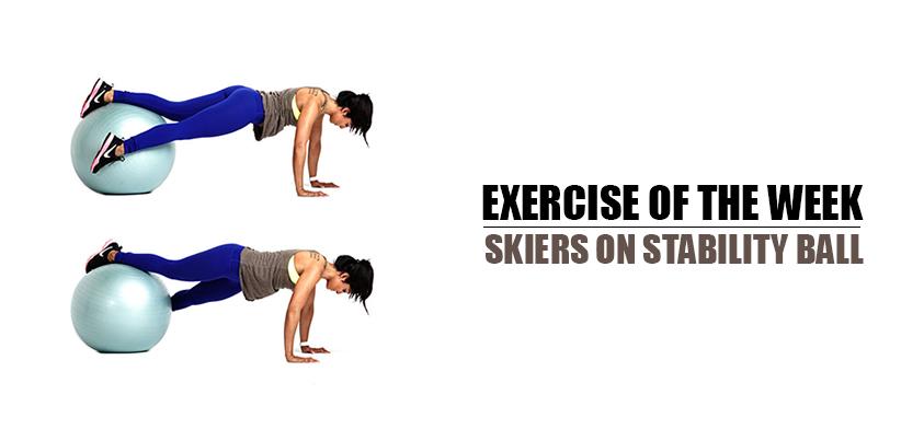 No1SportsBraUK's tweet image. #ExerciseOfTheWeek  Roll the ball from left to right, with your feet moving close to but not touching the ground.