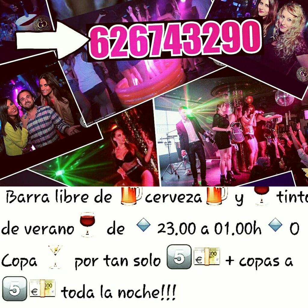 SalaGoldListas's tweet photo. 🔸SALA GOLD🔸
Este JUEVES 
Barra libre  cervezaa 🍺
y tinto 5 euros!
📝LISTAS Y RESERVAS AQUI📝
☎ 626743290 ☎ ANGY https://t.co/aUONJQDsjk