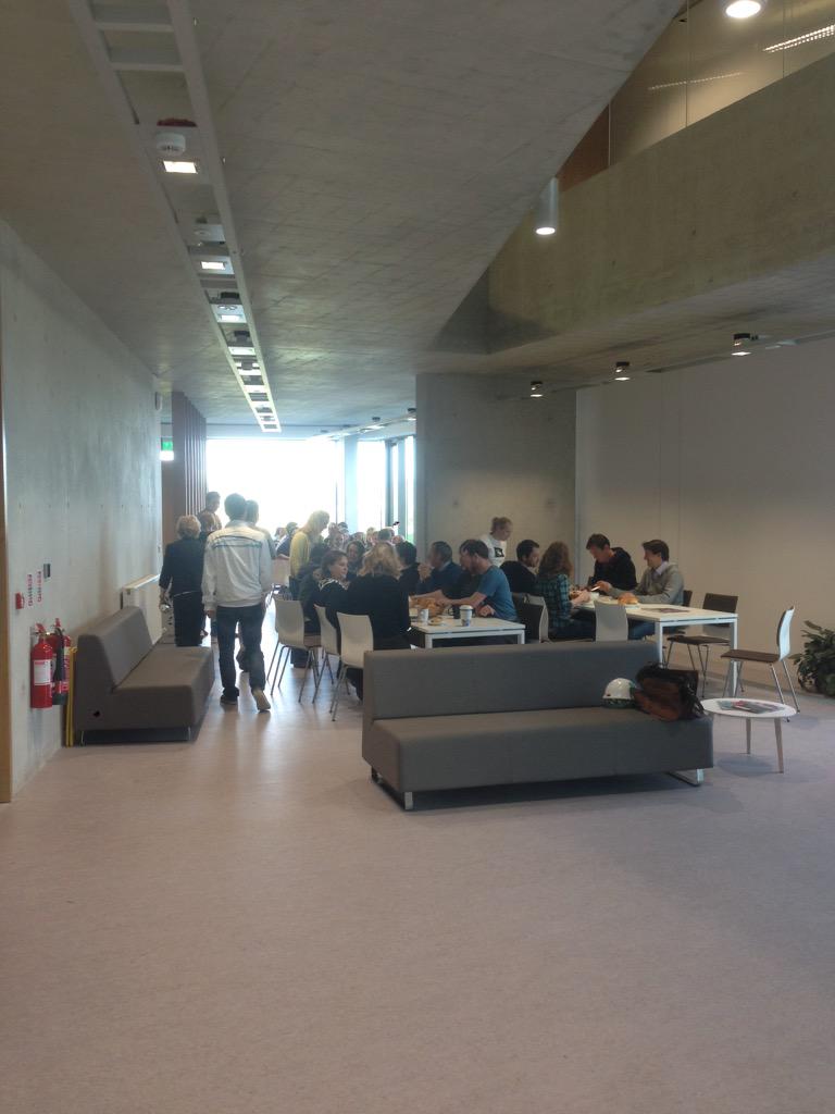 MaREIcentre's tweet photo. MaREI team gathering in our lovely new home! http://t.co/MqGKDzBayr
