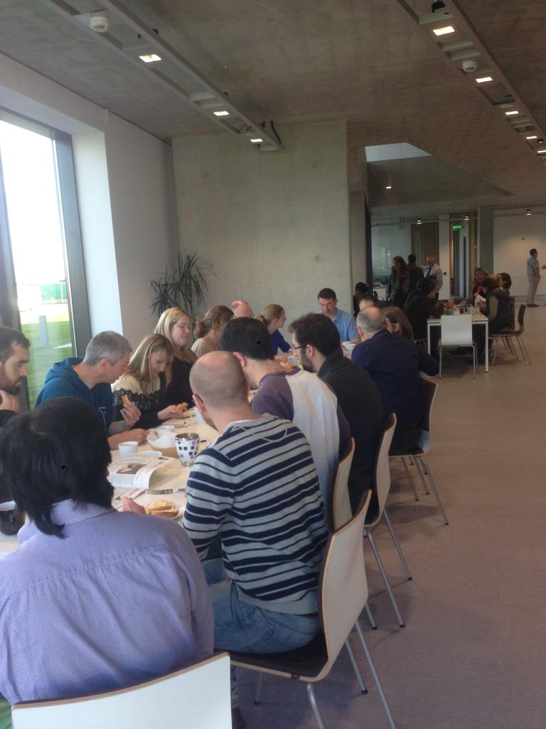 MaREIcentre's tweet photo. MaREI team gathering in our lovely new home! http://t.co/MqGKDzBayr
