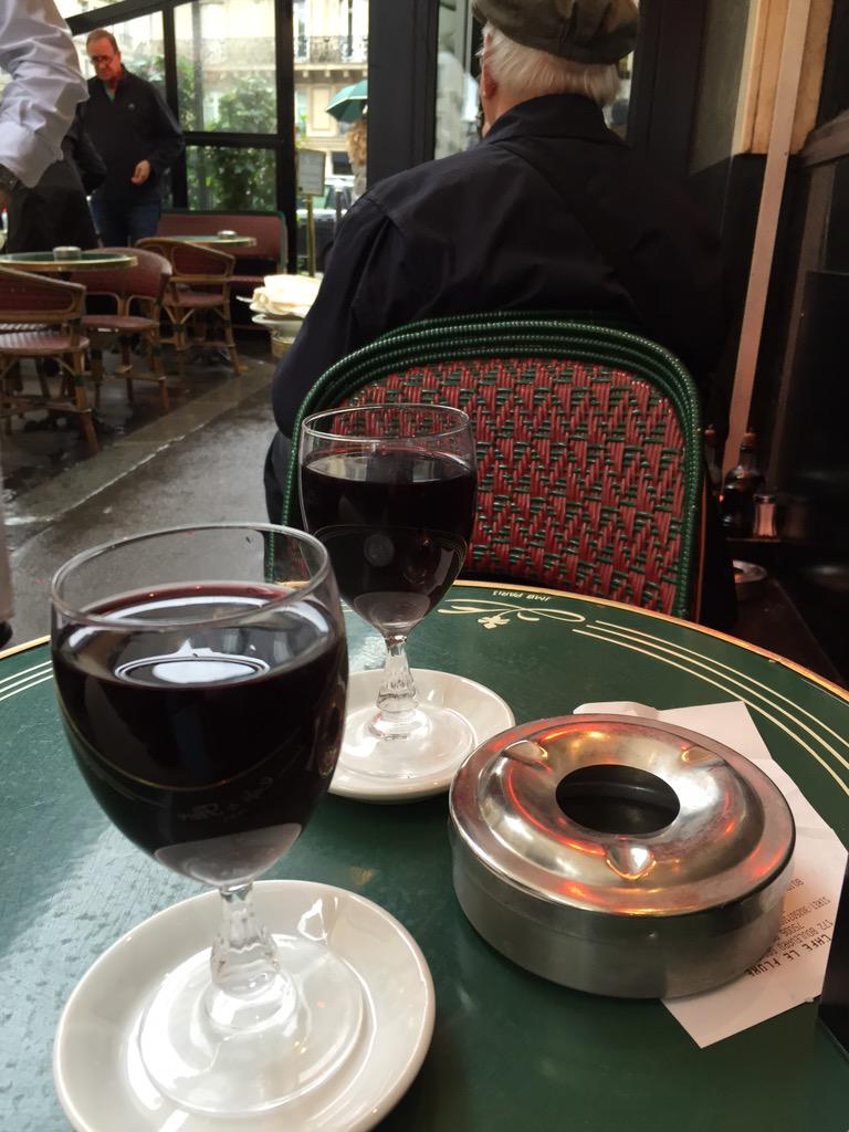 PPGettins's tweet photo. In Cafe de Flor, paying my respects to Sartre & the gang
#existialism #wine http://t.co/WTfWI688Be